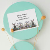 Carte Lapin mystique aux champignons