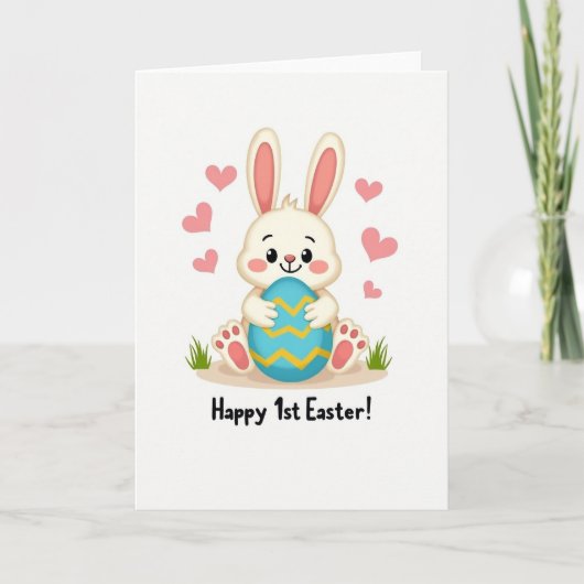 Carte Lapin Nouveaux Débuts (Devant)