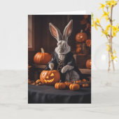 Carte Lapin Sorcière (Fleur jaune)