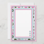 Carte lapin sucré 2 (Dos)