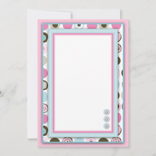 Carte lapin sucré 2 (Dos)