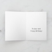 Carte Lapins d'anniversaire sautillant (Intérieur)