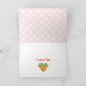 Carte Lapins de l'amour (Intérieur)