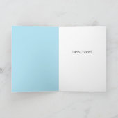 Carte lapins de Pâques vintage (Intérieur)