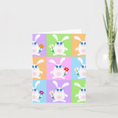 Carte Lapins Mignons (Devant)
