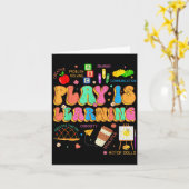 Carte L'apprentissage par le jeu Équipe d'enseignants de (Fleur jaune)