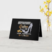 Carte L'approbation de qui je suis n'est pas nécessaire  (Fleur jaune)