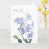 Carte L'aquarelle ne vous touche pas (Fleur jaune)