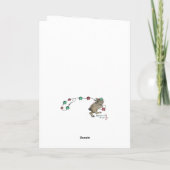 Carte L'arbre à souris à Noël (Dos)