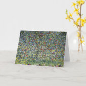 Carte L'arbre aux pommes (par Gustav Klimt) (Fleur jaune)