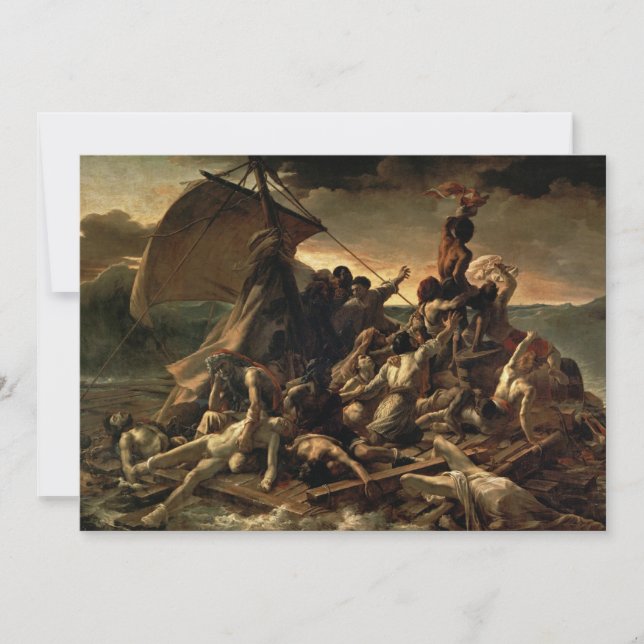 Carte L'arbre de la Méduse - Théodore Géricault (Devant)