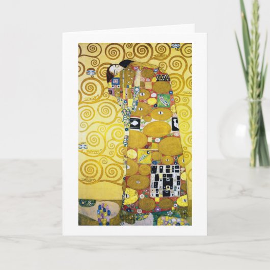 Carte L'arbre de vie (détail), Klimt (Devant)