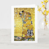 Carte L'arbre de vie (détail), Klimt (Fleur jaune)