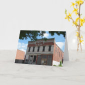 Carte L'Arbre Lone, Iowa (Fleur jaune)