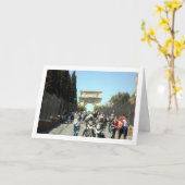 Carte L'Arc de Constantin, Rome, Italie (Fleur jaune)