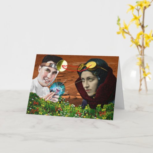 Carte L'are friends electric ? (Fleur jaune)