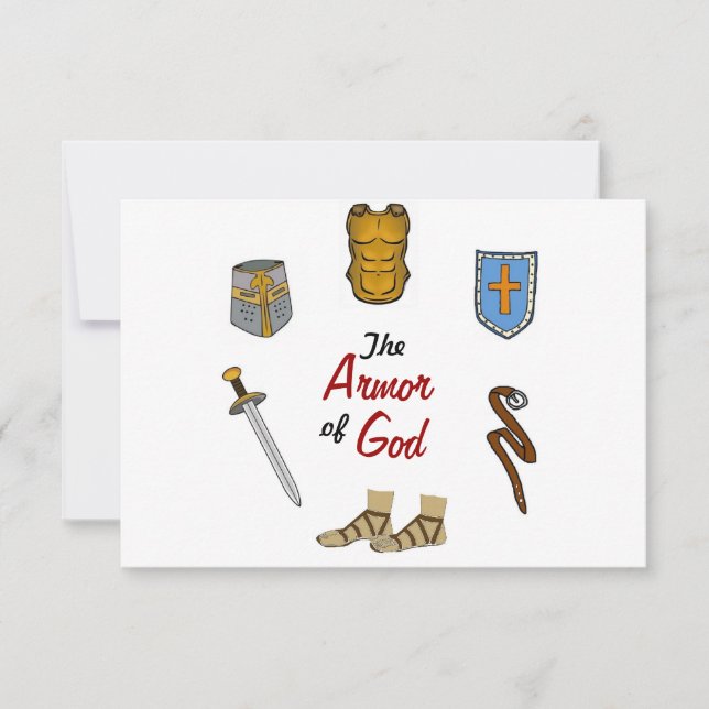 Carte L'Armure de Dieu (Devant)