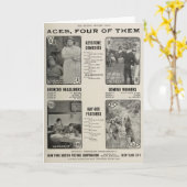 Carte l'arrondissement de Fatty Arbuckle en 1913 (Fleur jaune)