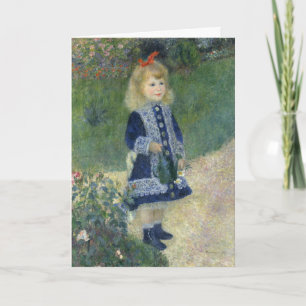 Carte L'arrosage des filles peut renoir la peinture impr