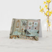 Carte Larsson - Lazy Nook, (Fleur jaune)