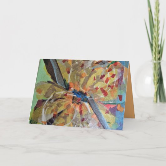 Carte L'art Abstrait des saisons (Devant)