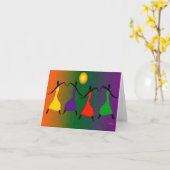 Carte L'art de la danse (Fleur jaune)