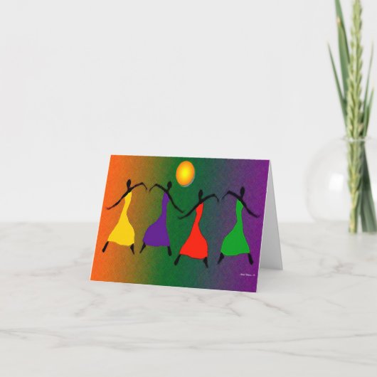 Carte L'art de la danse (Devant)