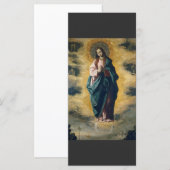 Carte L'Art de la radiance céleste de l'Immaculée Concep (Devant / Derrière)