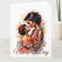 L'art de l'amour de la fête des mères dans le styl