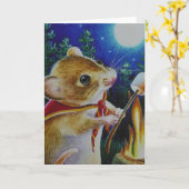 Carte L'art de l'aquarelle des marshmallows de la torréf (Fleur jaune)