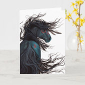 Carte L'art hippique du Friesi Majestic par BiHrLe (Fleur jaune)