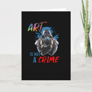 Carte L'art n'est pas un crime