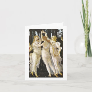 Carte L'Art Renaissance De Botticelli