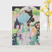Carte L'Art Whimsical Enchanted Dream (Fleur jaune)