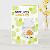 Carte Laryngite bien se faire piéger Bureaux dans des ta (Fleur jaune)