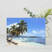 Carte Las Galeras, République Dominicaine, (Debout devant)