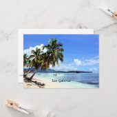 Carte Las Galeras, République Dominicaine, (Devant/Arrière en situation)