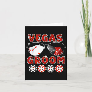 Carte Las Vegas Groom Mariage Tee Bachelor Party Stag Ni