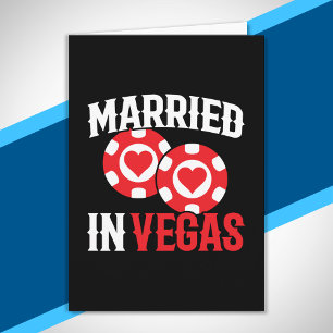 Carte Las Vegas Mariage - Couple Marié À Vegas