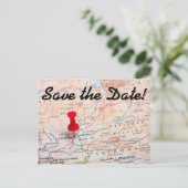 Carte Las Vegas Pin Enregistrer la date (Debout devant)