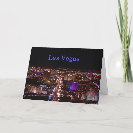 Carte Las Vegas Strip (Devant)