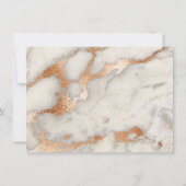 Carte Lash Marbre de cuivre Maquillage Coral certificat (Dos)