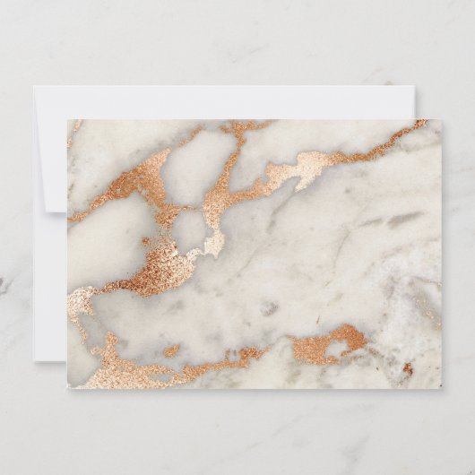 Carte Lash Marbre de cuivre Maquillage Coral certificat (Dos)