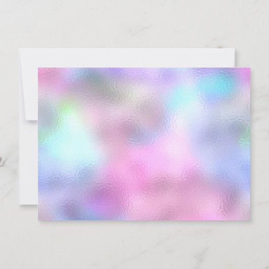 Carte Lashes Extension certificat maquillage cadeau bleu (Dos)