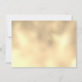 Carte Lashes Extension certificat maquillage cadeau Or (Dos)