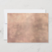 Carte Lashes Rose ligne rose certificat de maquillage or (Dos)