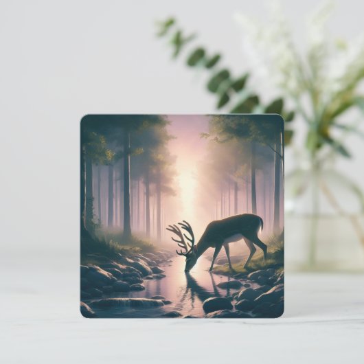 Carte L'aspiration de l'âme (Debout devant)