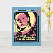 Carte L'Assistant D'Oz™ | Je ne suis pas au Kansas (Fleur jaune)