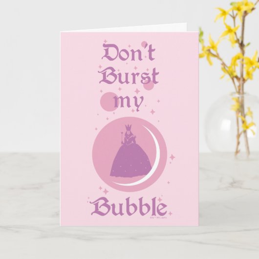 Carte L'Assistant D'Oz™ | Ne pas éclater ma bulle (Fleur jaune)