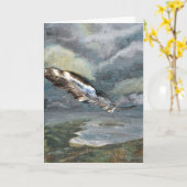 Carte "Last Flight" (Fleur jaune)